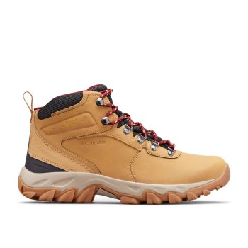 Columbia Newton Ridge Plus II Waterproof Wide, Botas De Montaña Rojos Para Hombre | 983256-BJK